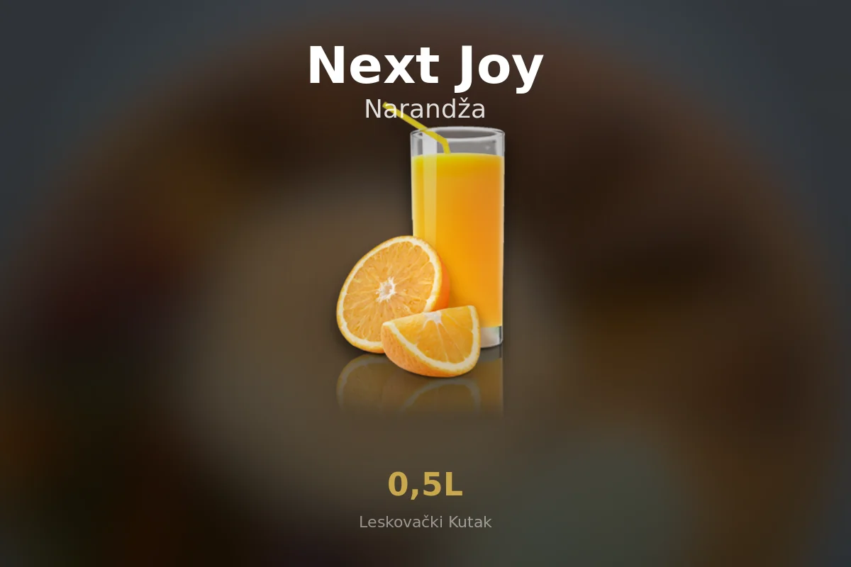 Next Joy Narandža 0.5l