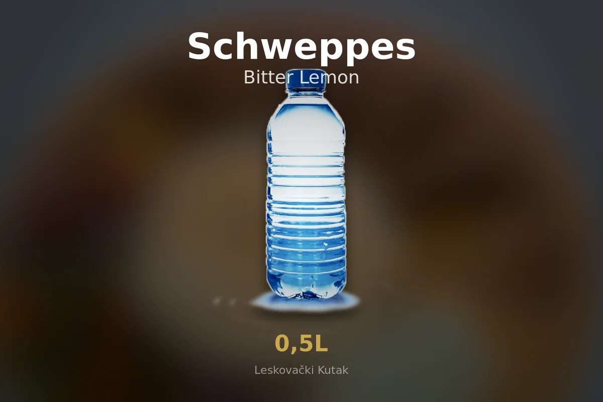 Schweppes Bitter Lemon 0.5l